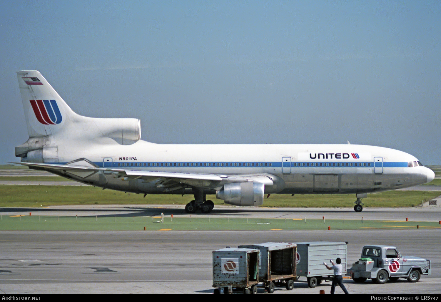 Aircraft Photo of N501PA | Lockheed L-1011-385-3 TriStar 500 | United Airlines | AirHistory.net #297536