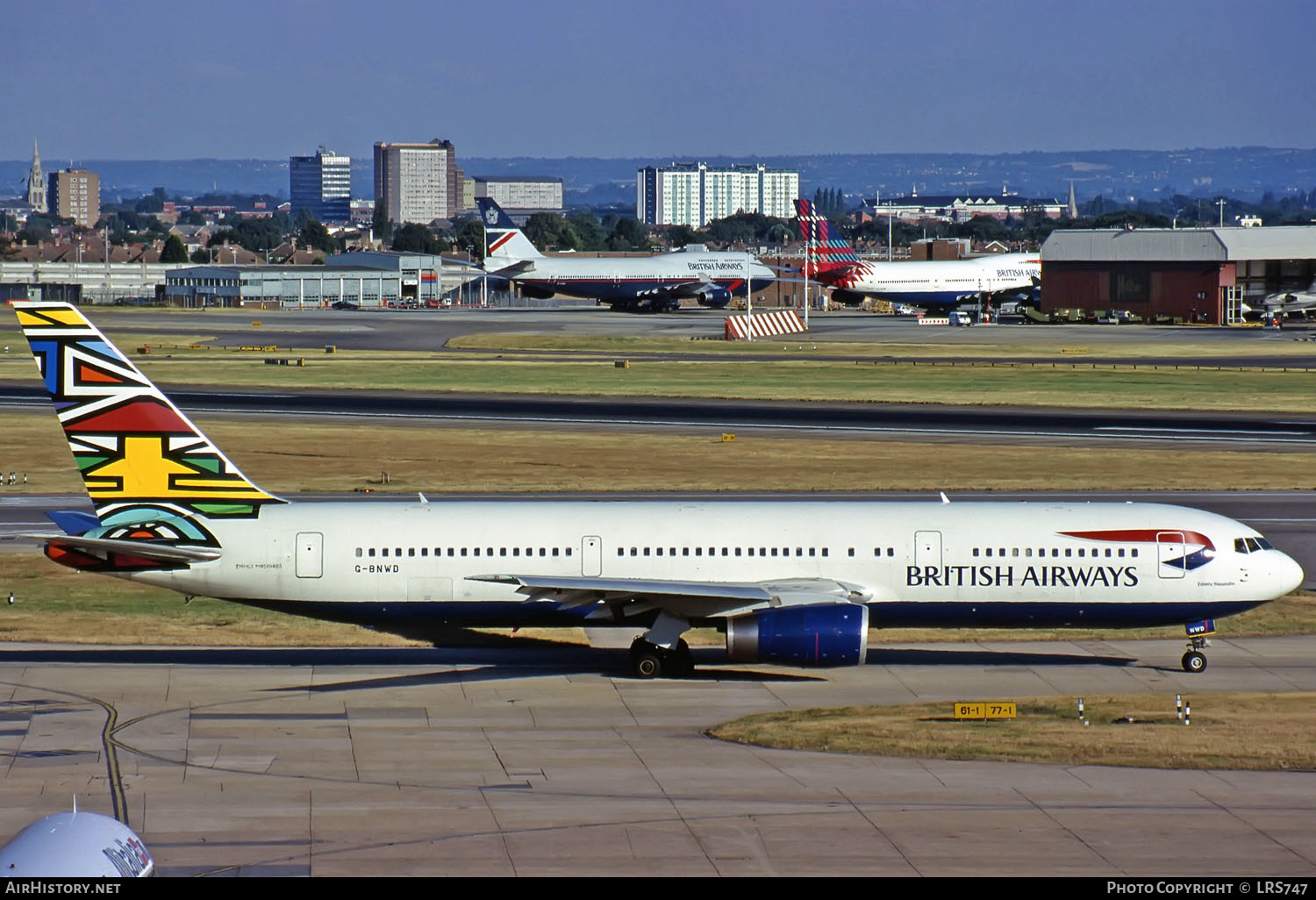 Aircraft Photo of G-BNWD | Boeing 767-336/ER | British Airways | AirHistory.net #297541