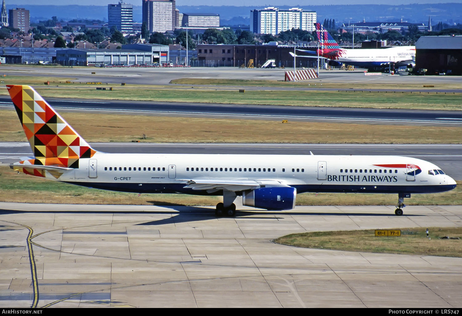 Aircraft Photo of G-CPET | Boeing 757-236 | British Airways | AirHistory.net #297542