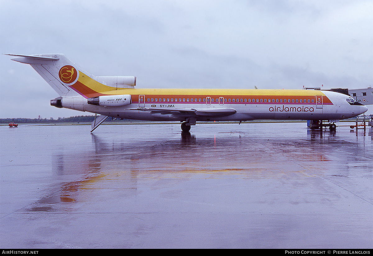 Aircraft Photo of 6Y-JMA | Boeing 727-2J0/Adv | Air Jamaica | AirHistory.net #297555