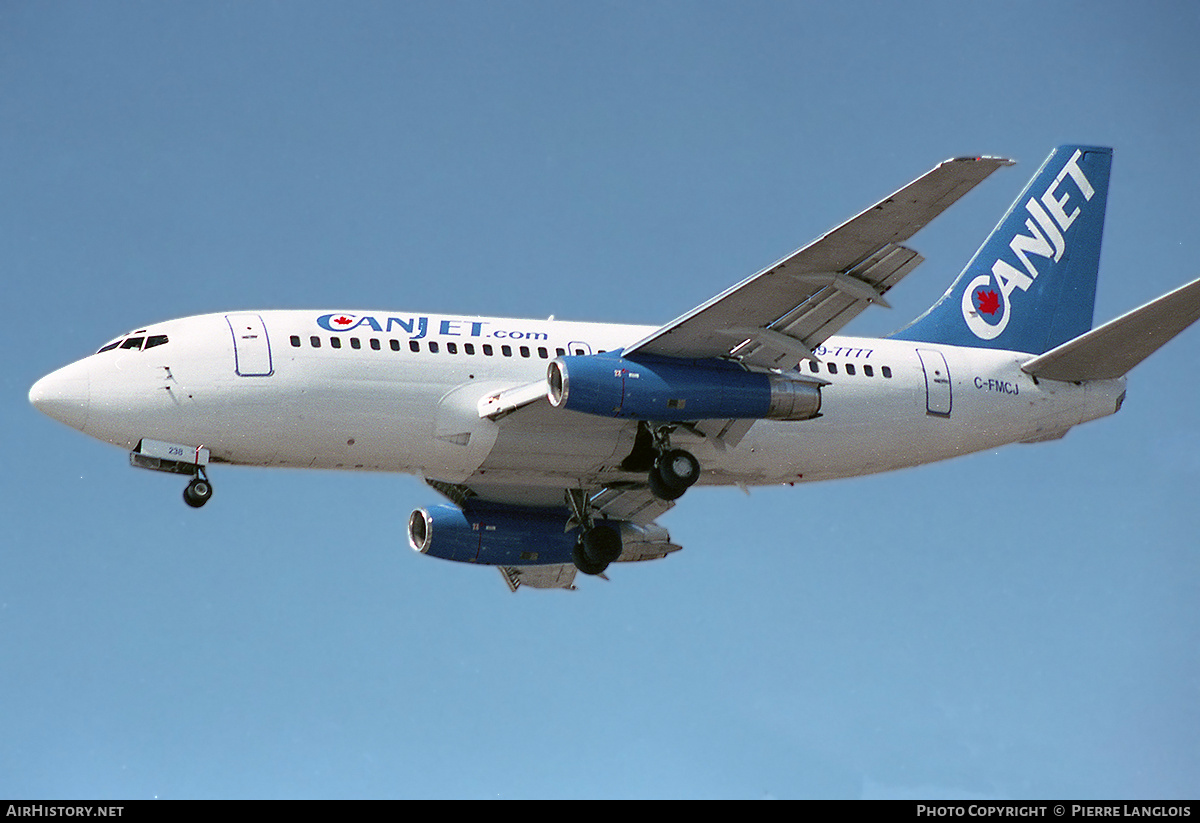 Aircraft Photo of C-FMCJ | Boeing 737-296/Adv | CanJet Airlines | AirHistory.net #297569
