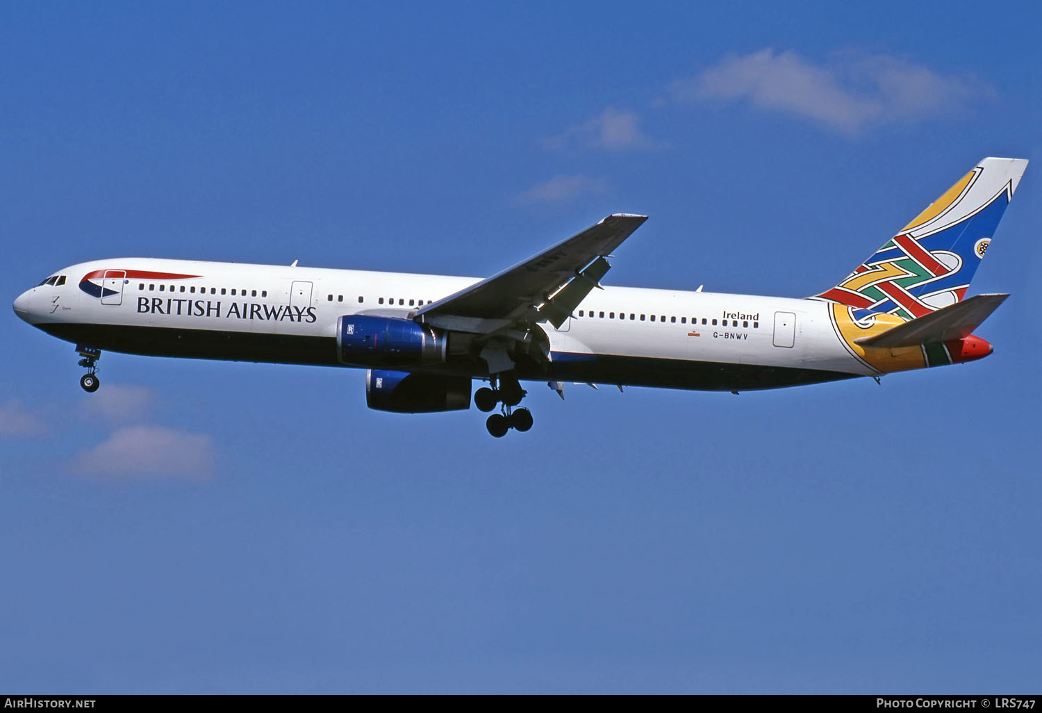Aircraft Photo of G-BNWV | Boeing 767-336/ER | British Airways | AirHistory.net #297575