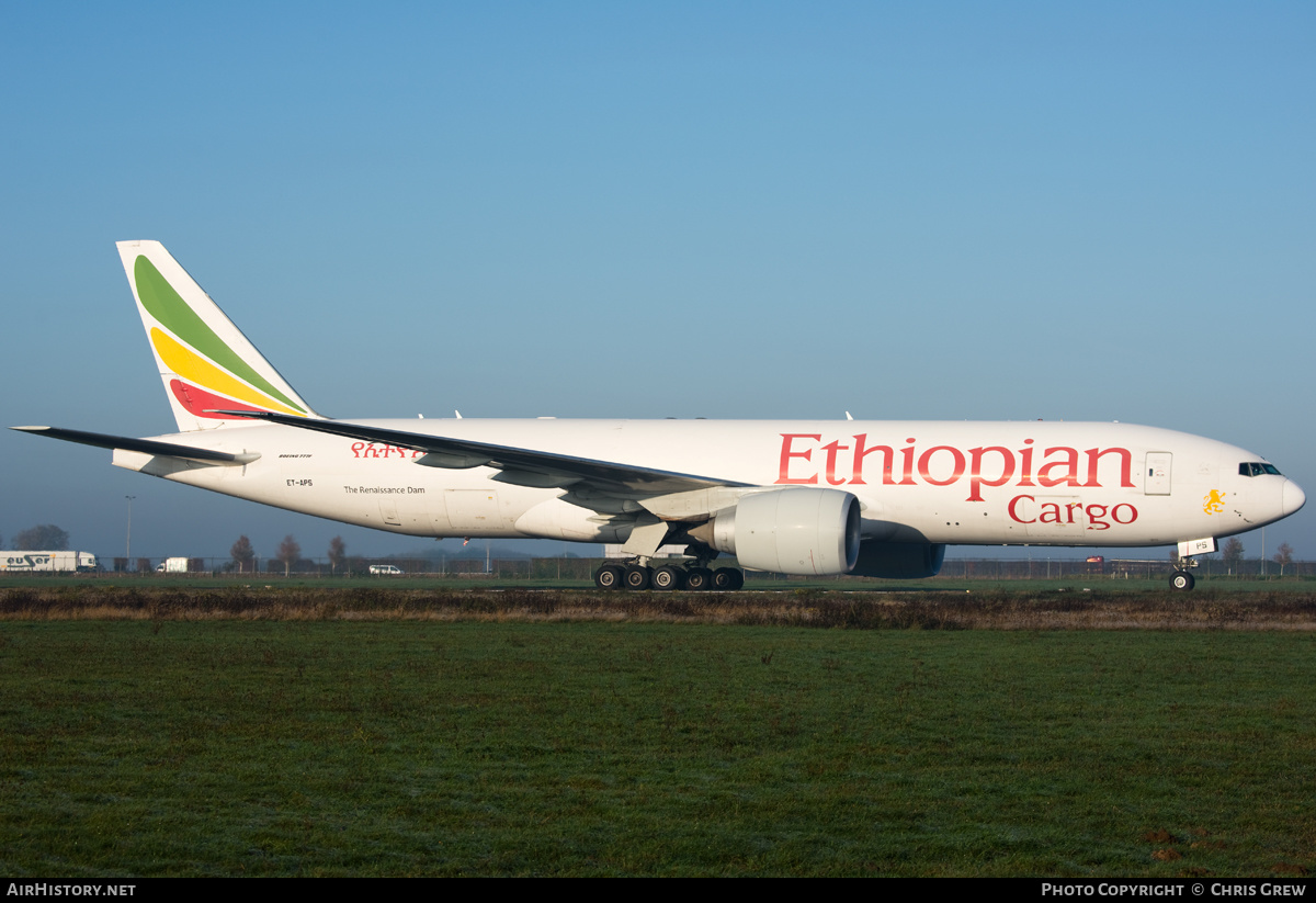 Aircraft Photo of ET-APS | Boeing 777-F6N | Ethiopian Airlines Cargo | AirHistory.net #297584