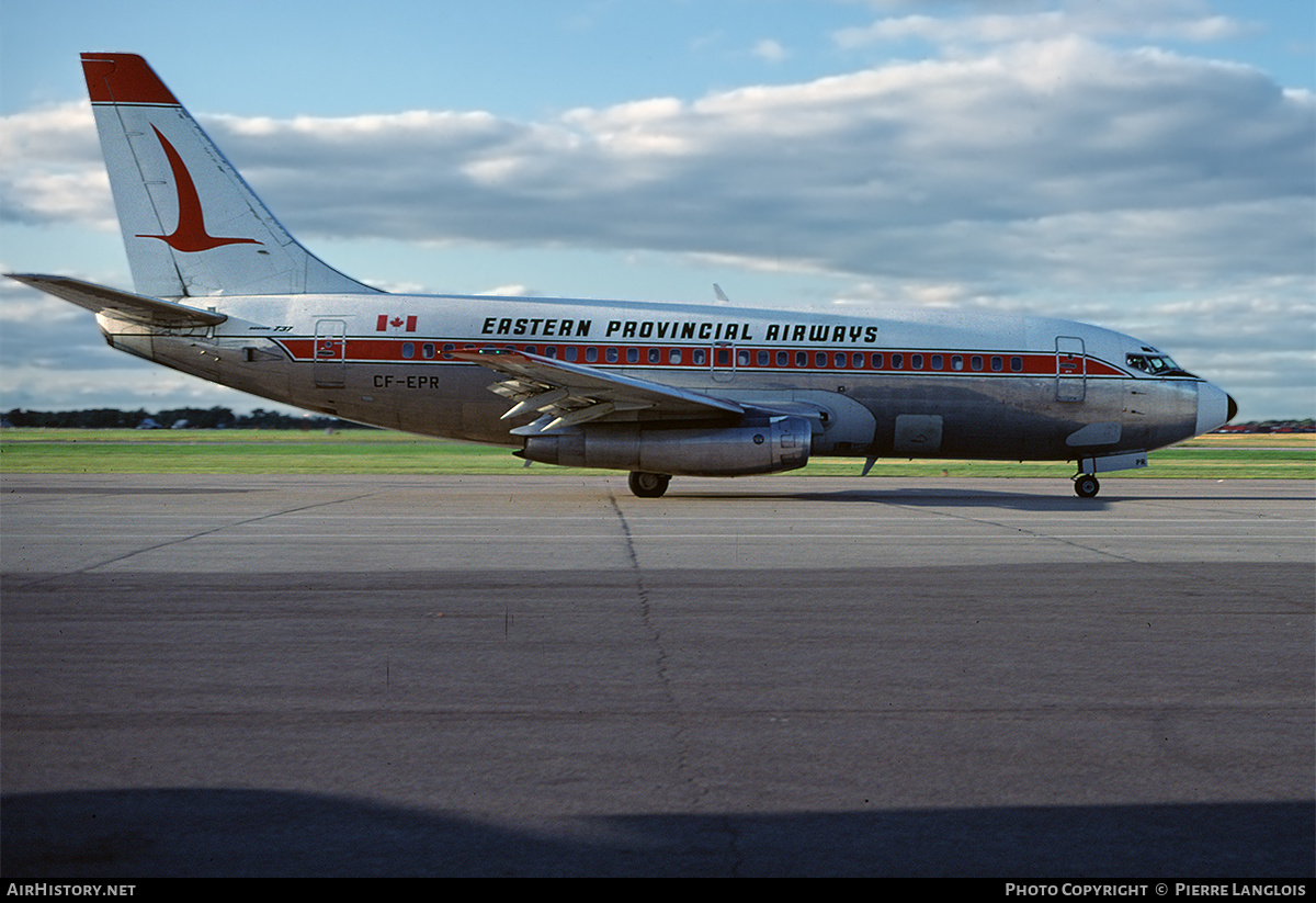 Aircraft Photo of CF-EPR | Boeing 737-2E1 | Eastern Provincial Airways - EPA | AirHistory.net #297586