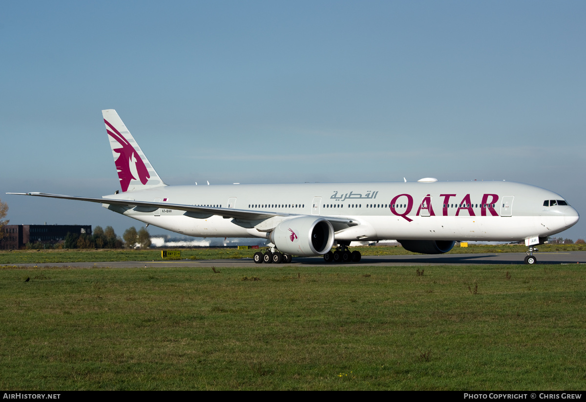 Aircraft Photo of A7-BAH | Boeing 777-3DZ/ER | Qatar Airways | AirHistory.net #297601