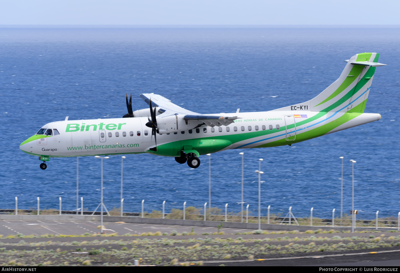 Aircraft Photo of EC-KYI | ATR ATR-72-500 (ATR-72-212A) | Binter Canarias | AirHistory.net #297602