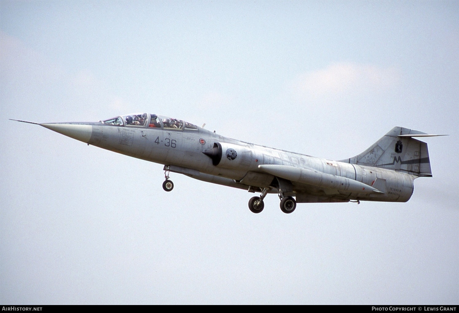 Aircraft Photo of MM54254 | Lockheed TF-104G/M Starfighter | Italy - Air Force | AirHistory.net #297605