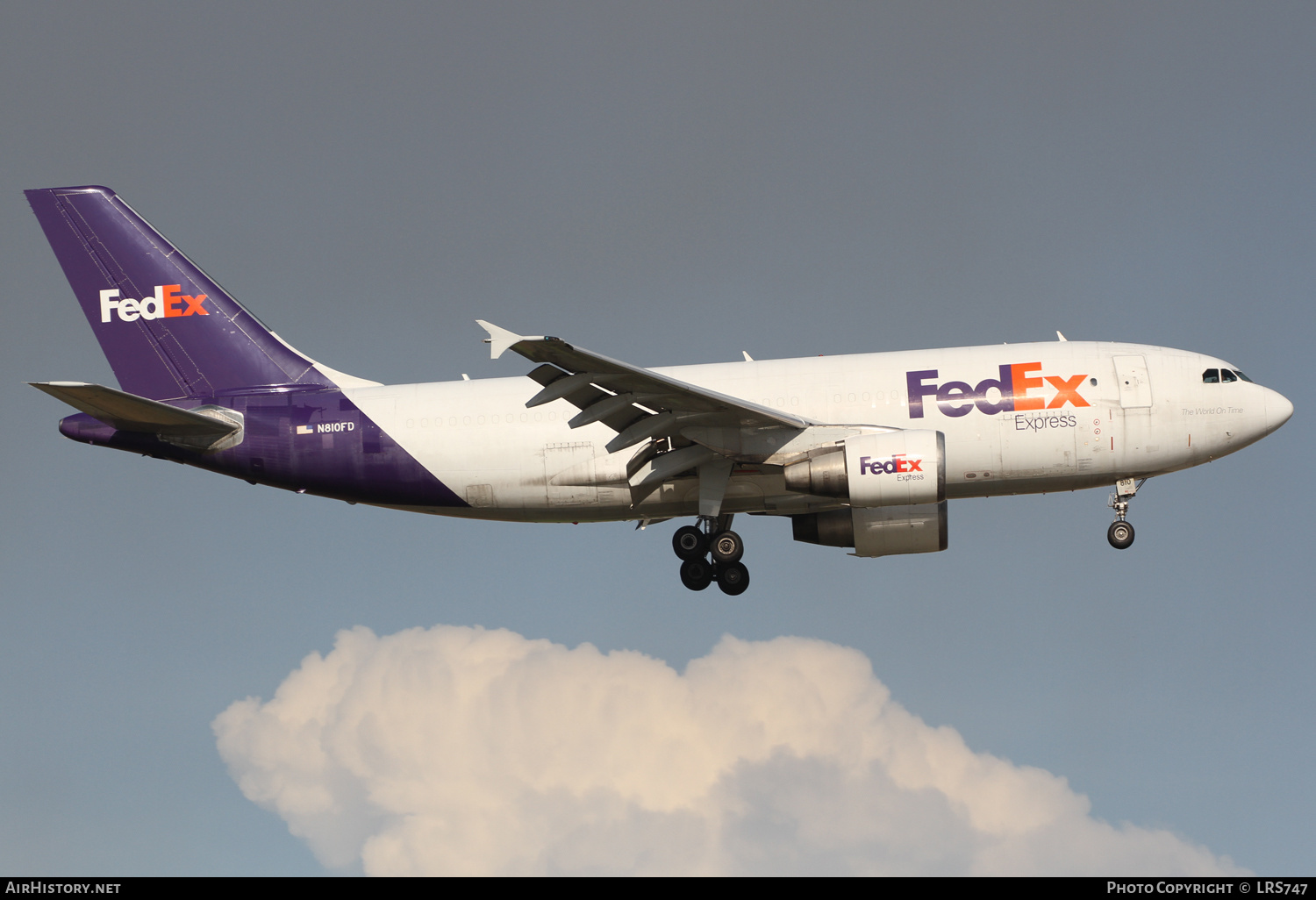 Aircraft Photo of N810FD | Airbus A310-324/F | FedEx Express | AirHistory.net #297611