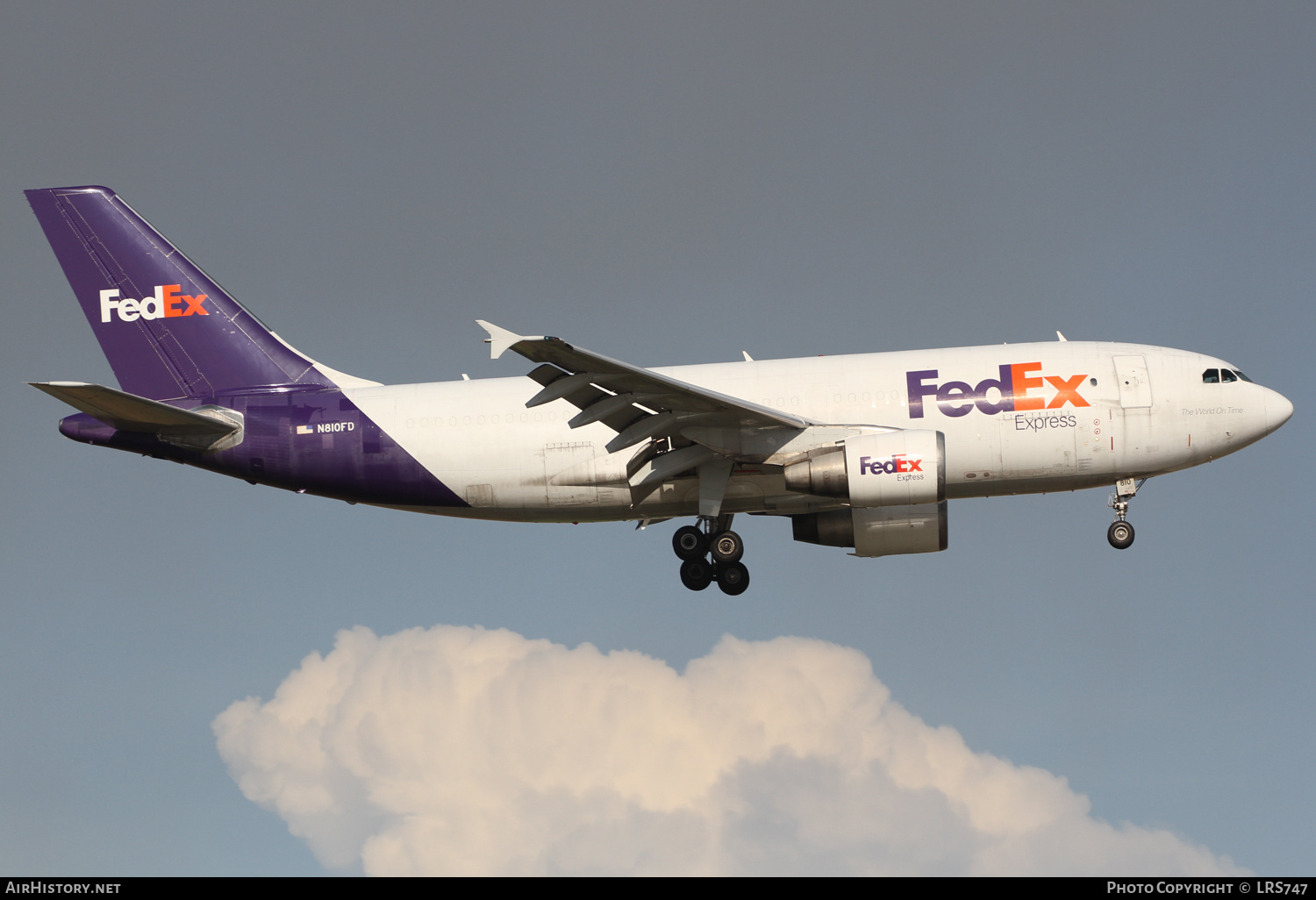 Aircraft Photo of N810FD | Airbus A310-324/F | FedEx Express - Federal Express | AirHistory.net #297611