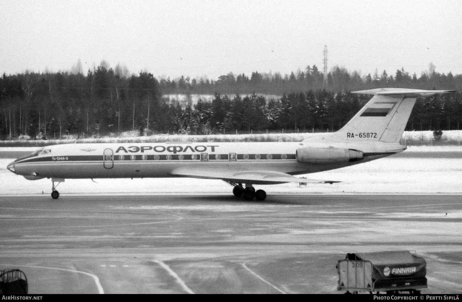 Aircraft Photo of RA-65872 | Tupolev Tu-134A-3 | Aeroflot | AirHistory.net #297631