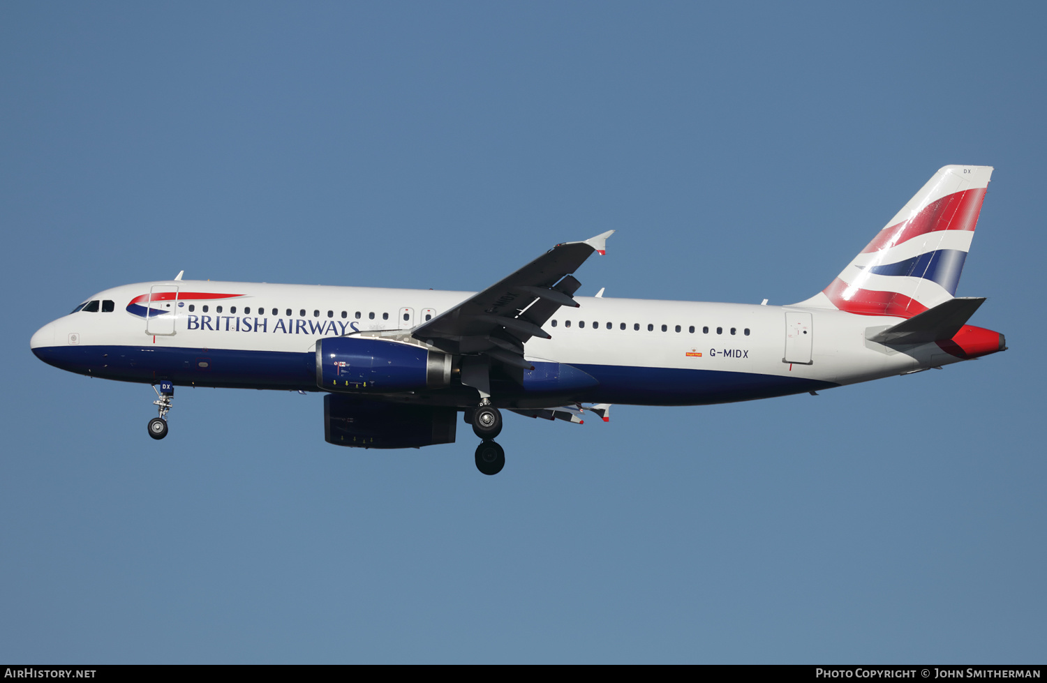 Aircraft Photo of G-MIDX | Airbus A320-232 | British Airways | AirHistory.net #297637