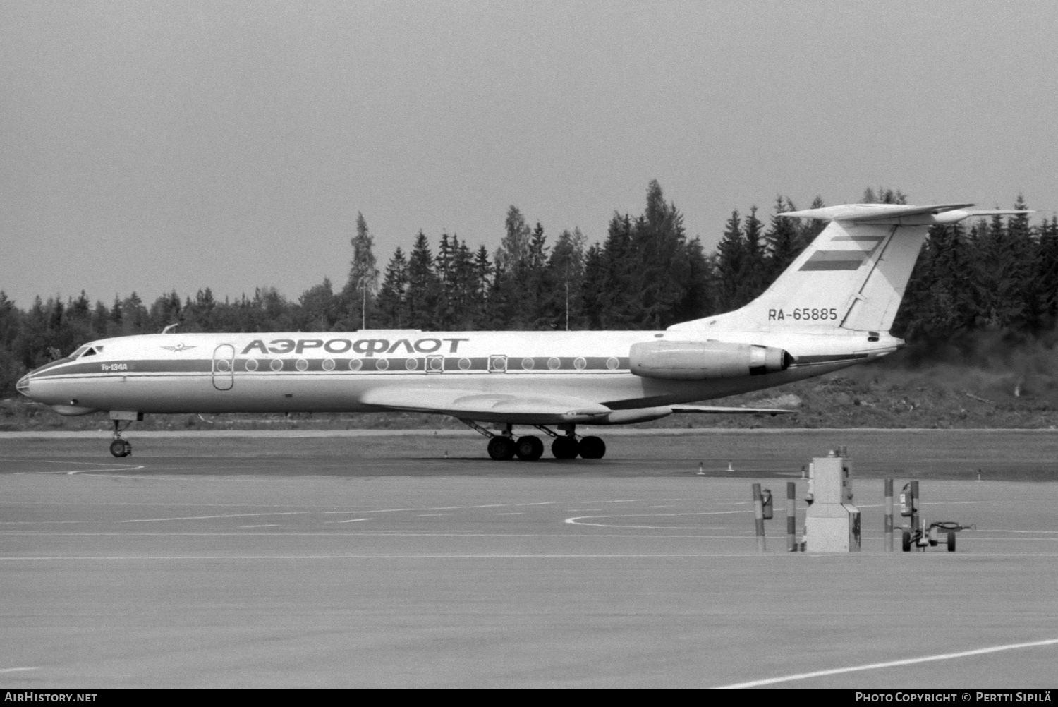 Aircraft Photo of RA-65885 | Tupolev Tu-134A | Aeroflot | AirHistory.net #297646