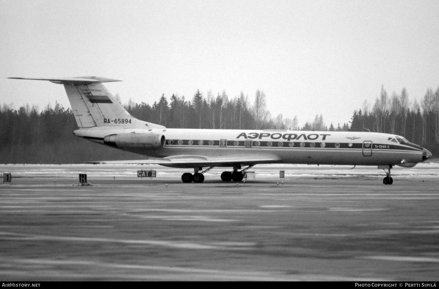 Aircraft Photo of RA-65894 | Tupolev Tu-134A-3 | Aeroflot | AirHistory.net #297658