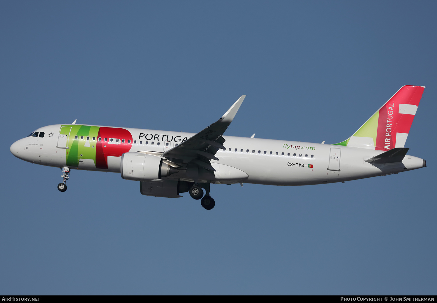Aircraft Photo of CS-TVB | Airbus A320-251N | TAP Air Portugal | AirHistory.net #297661