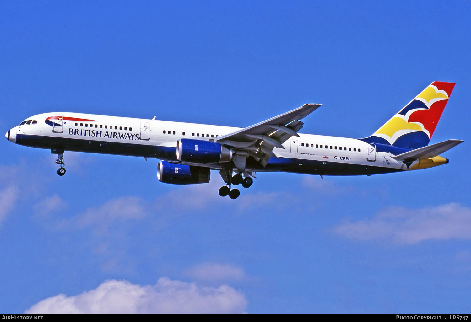 Aircraft Photo of G-CPER | Boeing 757-236 | British Airways | AirHistory.net #297665