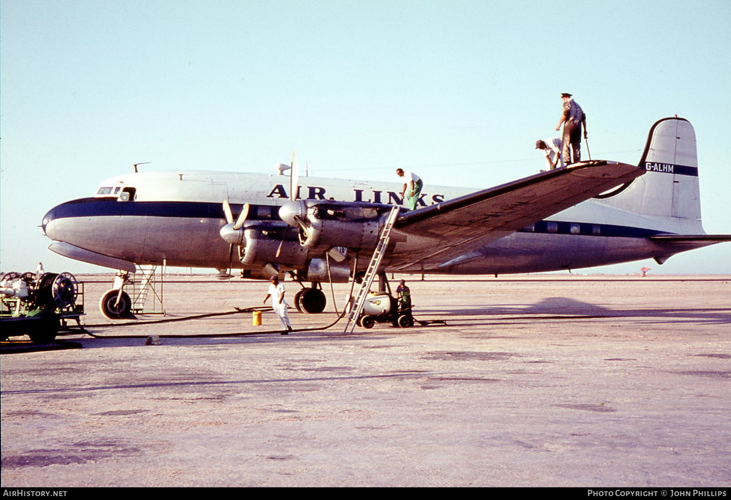 Aircraft Photo of G-ALHM | Canadair C-4 Argonaut (CL-4) | Air Links | AirHistory.net #297666