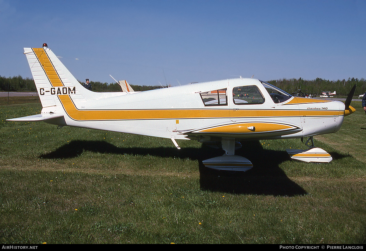 Aircraft Photo of C-GAOM | Piper PA-28-140 Cherokee F | AirHistory.net #297669