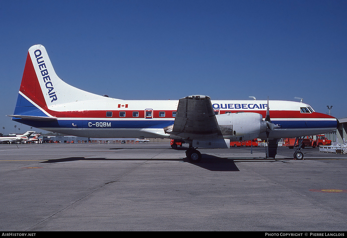 Aircraft Photo of C-GQBM | Convair 580 | Quebecair | AirHistory.net #297671