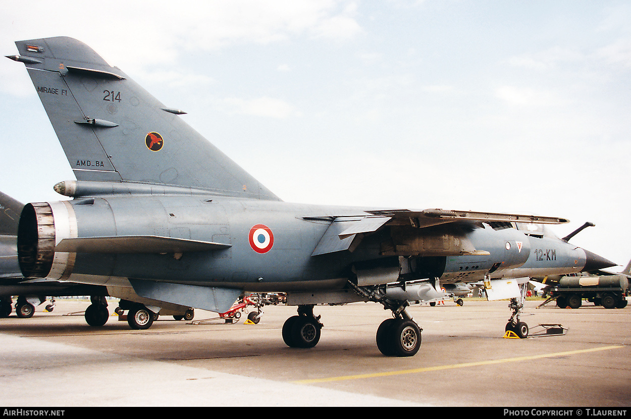 Aircraft Photo of 214 | Dassault Mirage F1C-200 | France - Air Force | AirHistory.net #297690