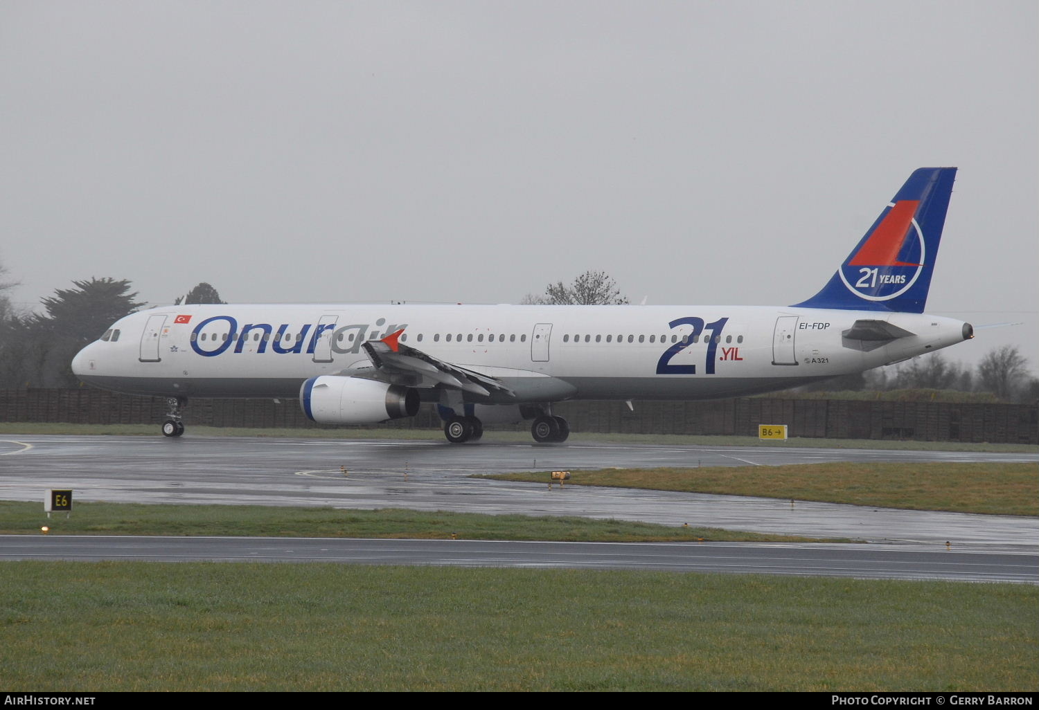 Aircraft Photo of EI-FDP | Airbus A321-231 | Onur Air | AirHistory.net #297710