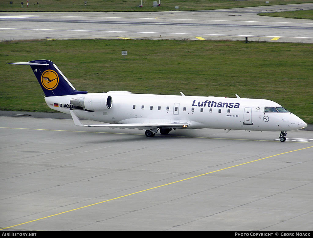 Aircraft Photo of D-ACJJ | Bombardier CRJ-100LR (CL-600-2B19) | Lufthansa | AirHistory.net #297721