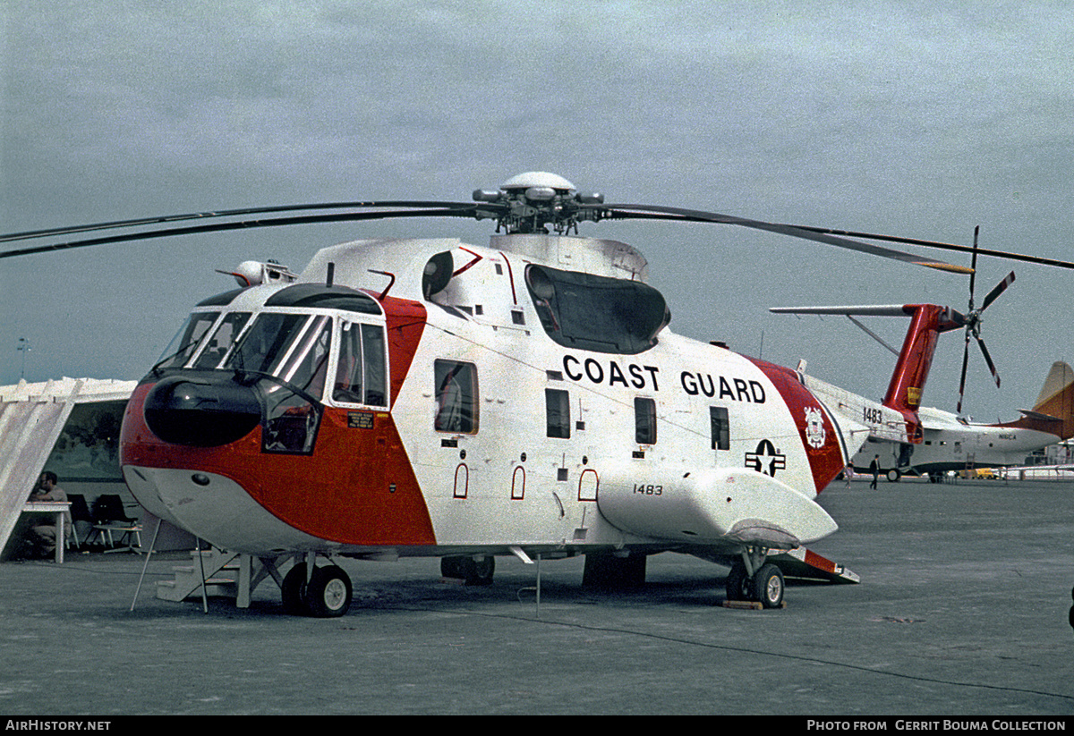 Aircraft Photo of 1483 | Sikorsky HH-3F Pelican (S-61R) | USA - Coast Guard | AirHistory.net #297746