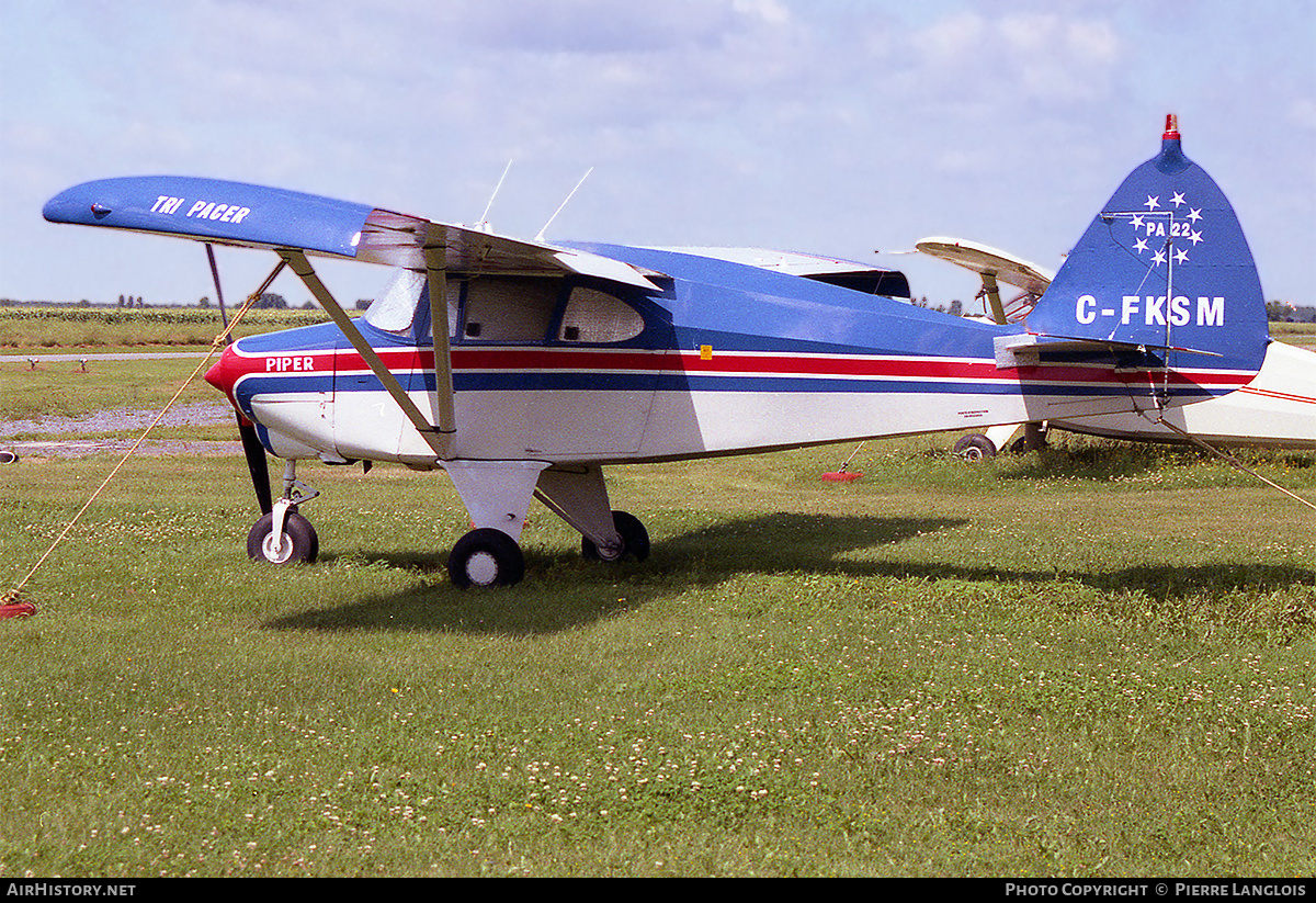 Aircraft Photo of C-FKSM | Piper PA-22-135 Tri-Pacer | AirHistory.net #297752