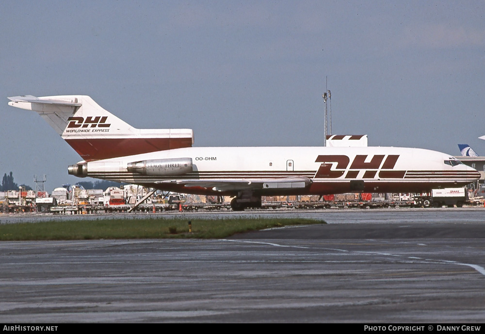 Aircraft Photo of OO-DHM | Boeing 727-31(F) | DHL Worldwide Express | AirHistory.net #297764