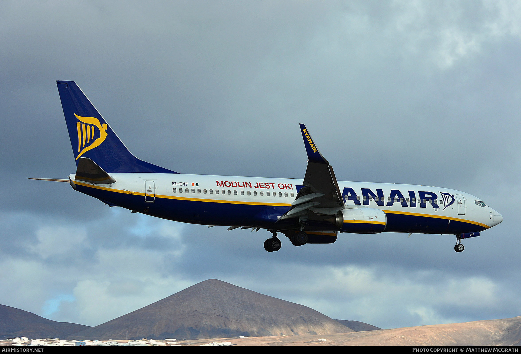 Aircraft Photo of EI-EVF | Boeing 737-8AS | Ryanair | AirHistory.net #297766