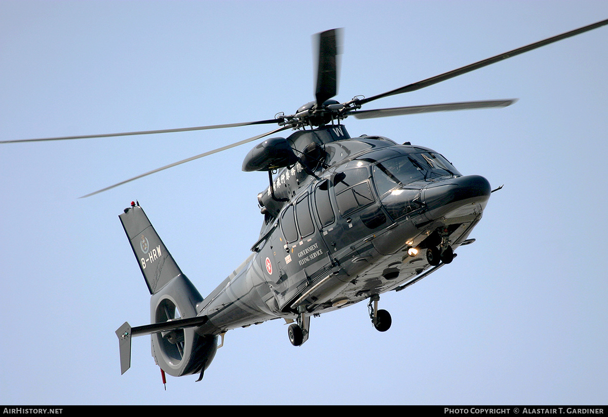 Aircraft Photo of B-HRW | Eurocopter EC-155B-1 | Government Flying Service | AirHistory.net #297770