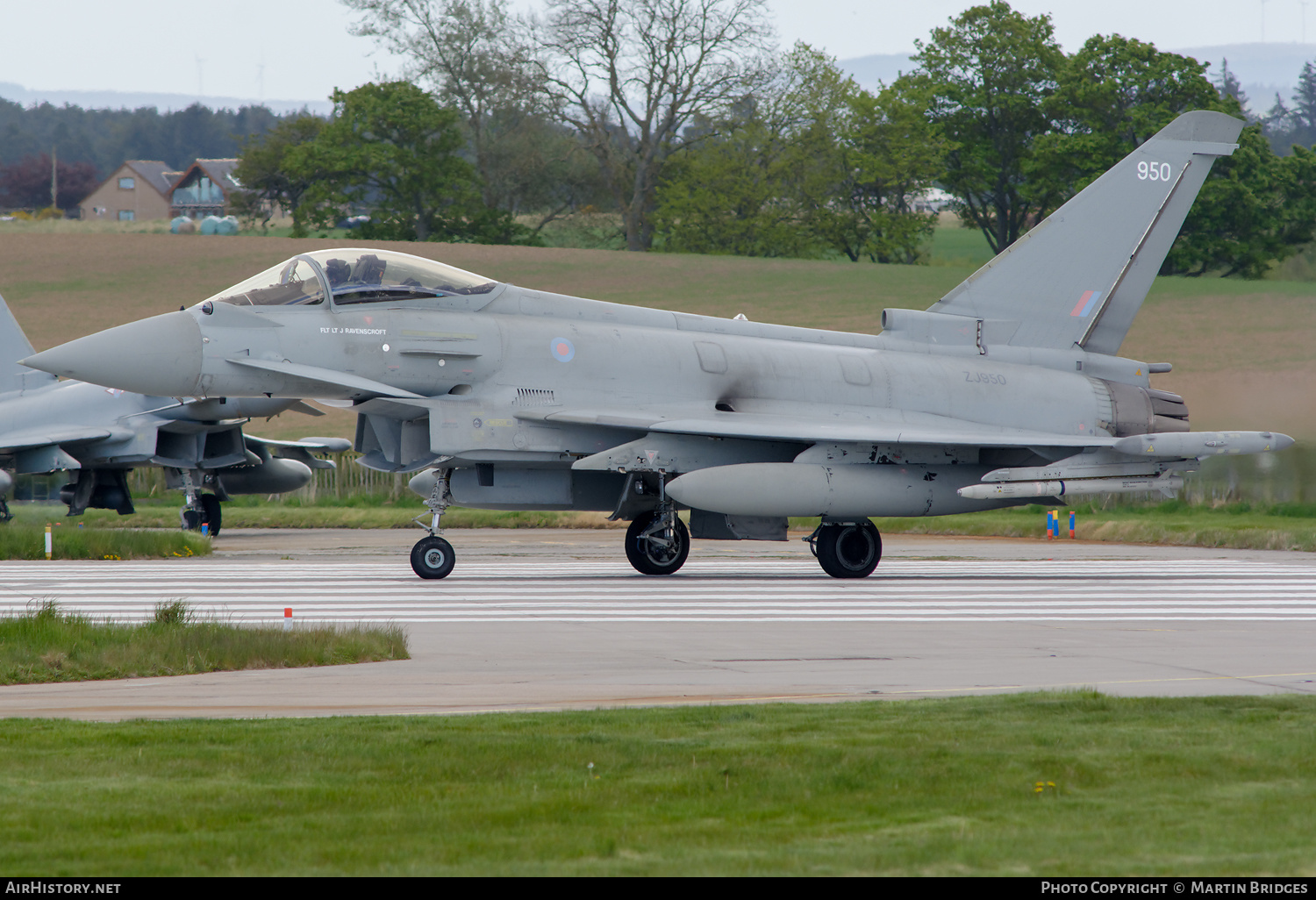 Aircraft Photo of ZJ950 | Eurofighter EF-2000 Typhoon FGR4 | UK - Air Force | AirHistory.net #297789