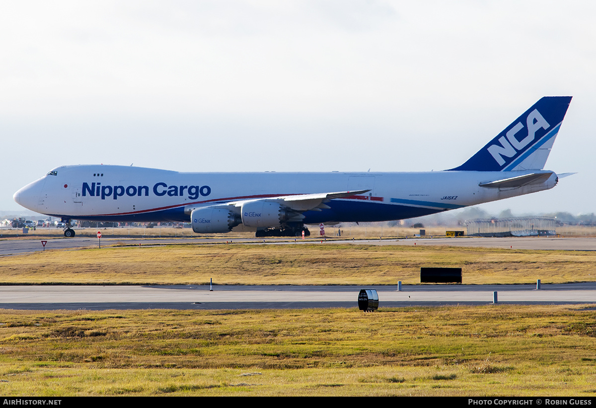 Aircraft Photo of JA16KZ | Boeing 747-8KZF/SCD | Nippon Cargo Airlines - NCA | AirHistory.net #297790