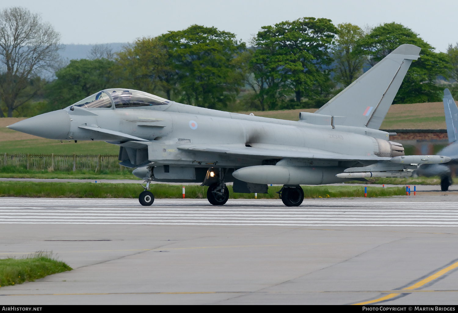 Aircraft Photo of ZK343 | Eurofighter EF-2000 Typhoon FGR4 | UK - Air Force | AirHistory.net #297791