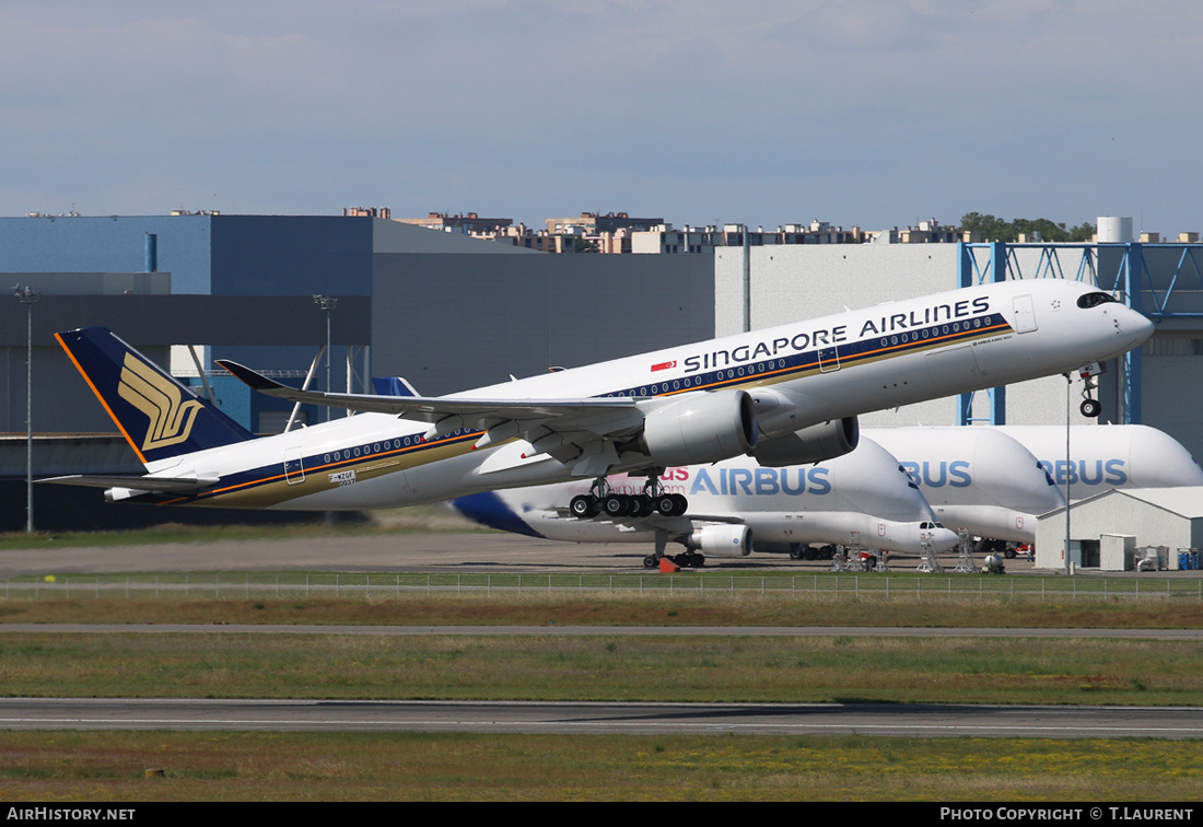 Aircraft Photo of F-WZGF | Airbus A350-941 | Singapore Airlines | AirHistory.net #297807