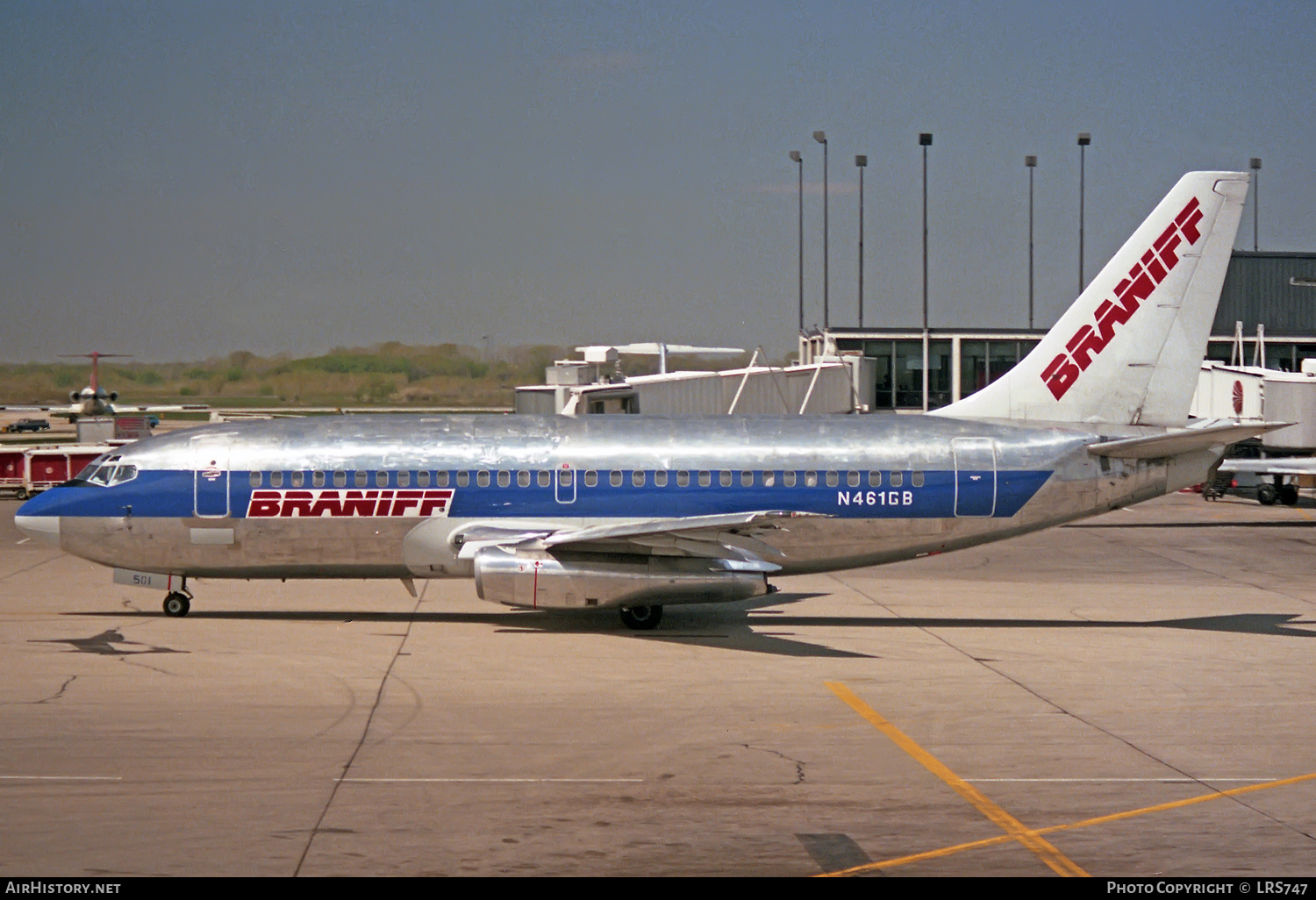 Aircraft Photo of N461GB | Boeing 737-293 | Braniff | AirHistory.net #297813