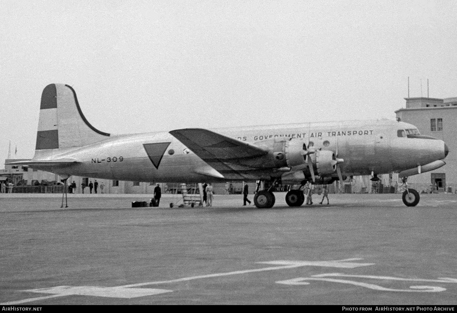 Aircraft Photo of NL-309 | Douglas C-54A Skymaster | Netherlands Government Air Transport | AirHistory.net #297828