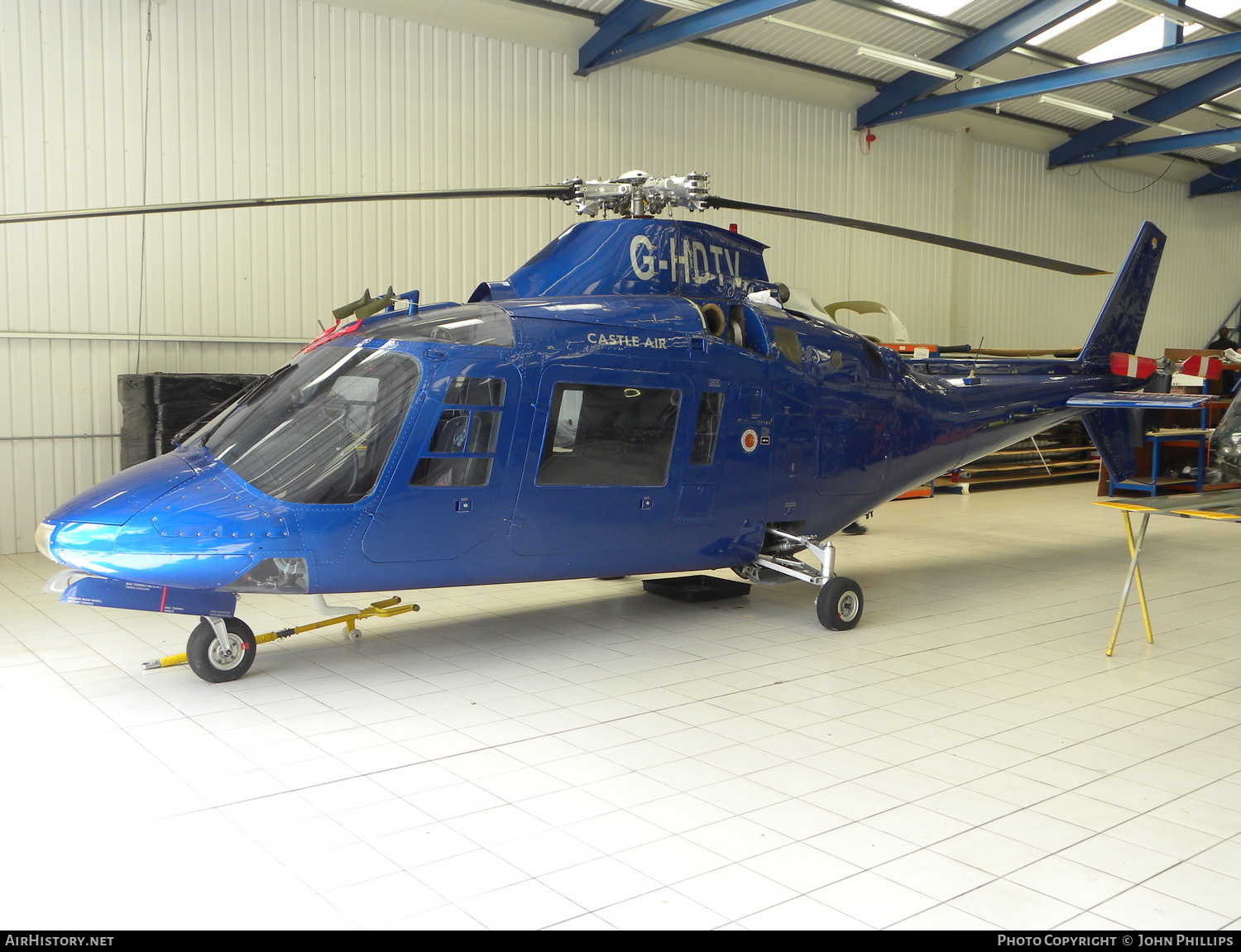 Aircraft Photo of G-HDTV | Agusta A109A-II | Castle Air | AirHistory.net #297830