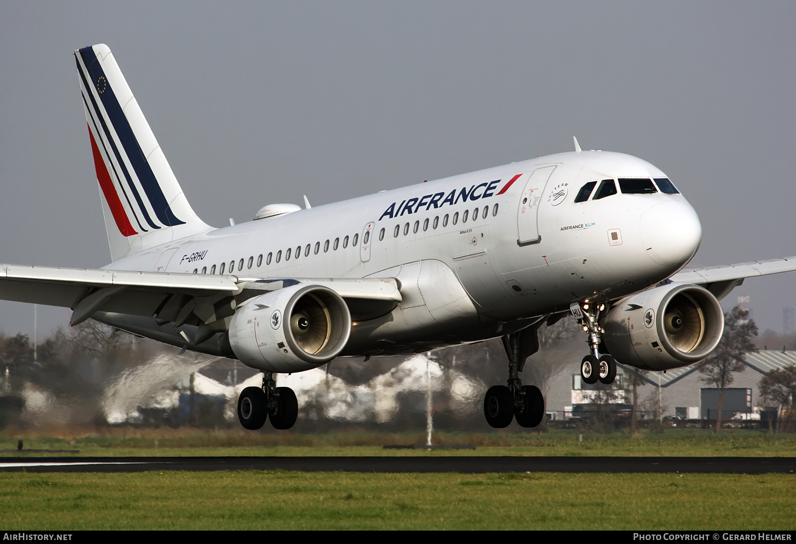Aircraft Photo of F-GRHU | Airbus A319-111 | Air France | AirHistory.net #297841