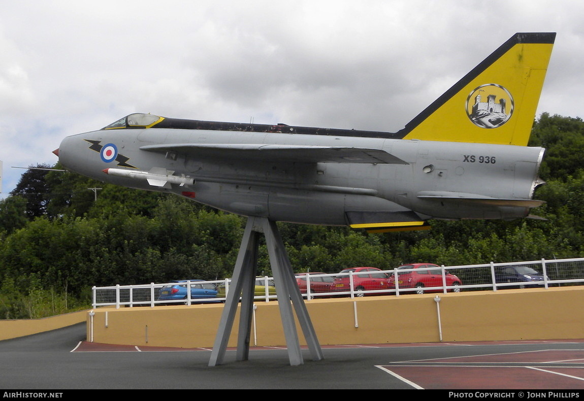 Aircraft Photo of XS936 | English Electric Lightning F6 | UK - Air Force | AirHistory.net #297845