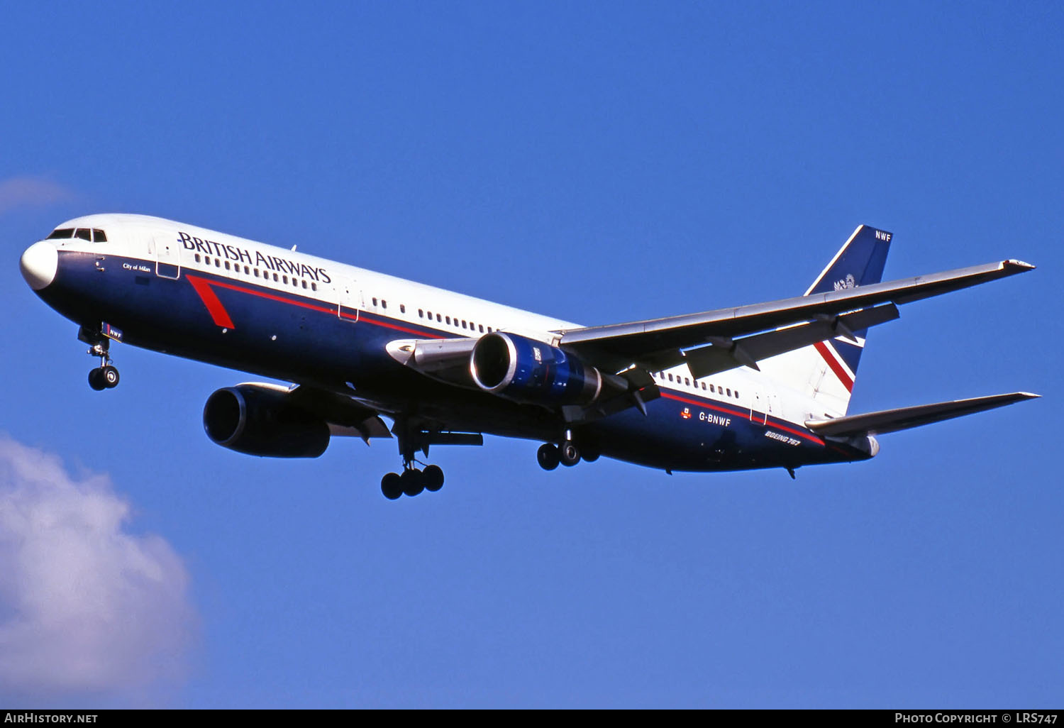 Aircraft Photo of G-BNWF | Boeing 767-336/ER | British Airways | AirHistory.net #297852
