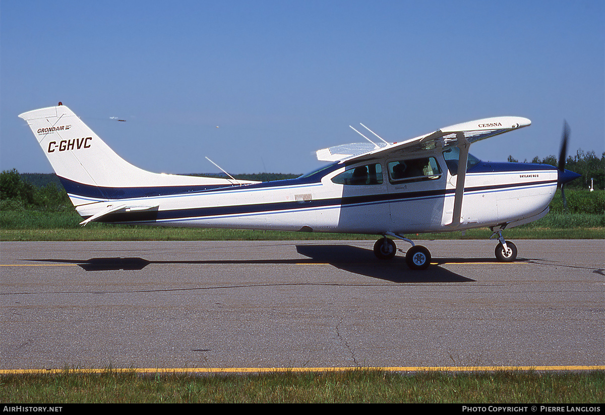 Aircraft Photo of C-GHVC | Cessna R182 Skylane RG II | Grondair | AirHistory.net #297859