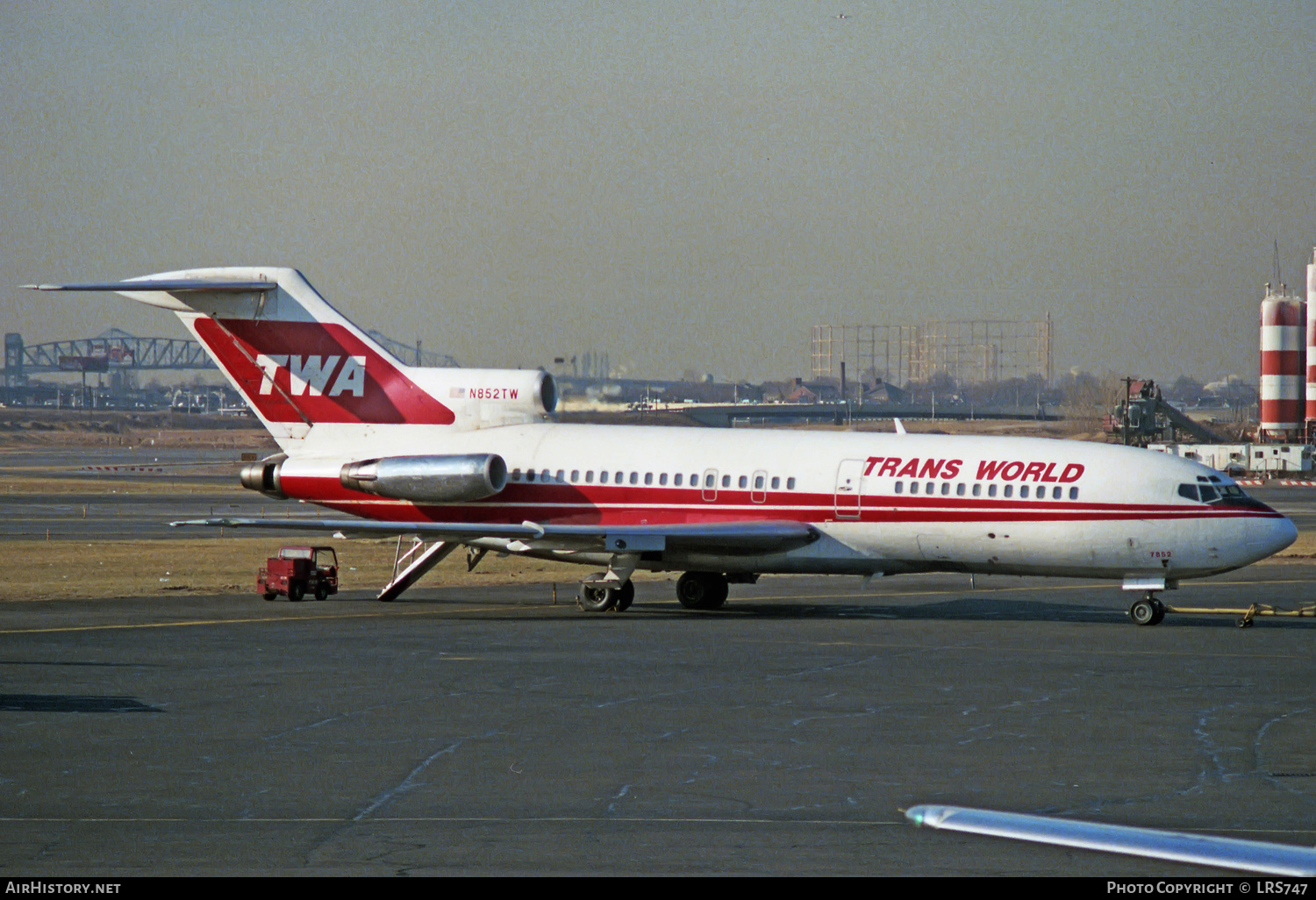 Aircraft Photo of N852TW | Boeing 727-31 | Trans World Airlines - TWA | AirHistory.net #297874