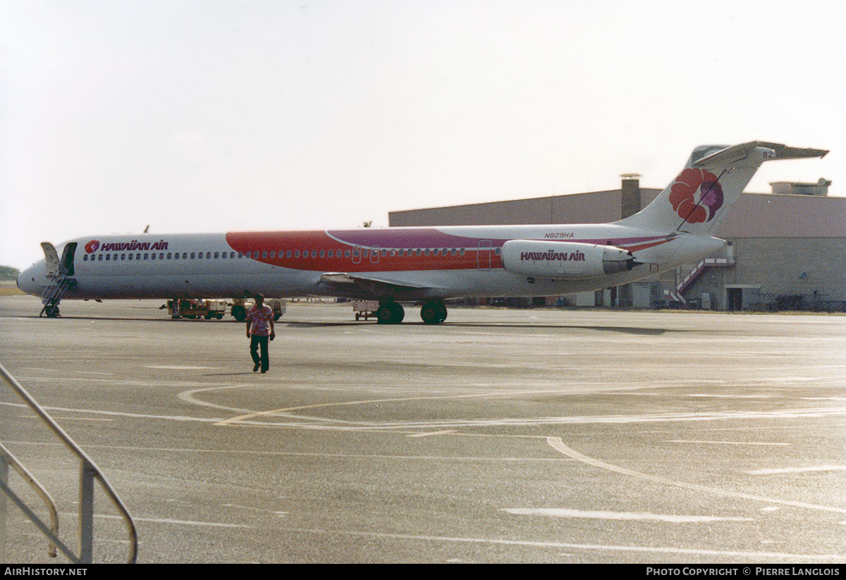 Aircraft Photo of N829HA | McDonnell Douglas MD-81 (DC-9-81) | Hawaiian Airlines | AirHistory.net #297875