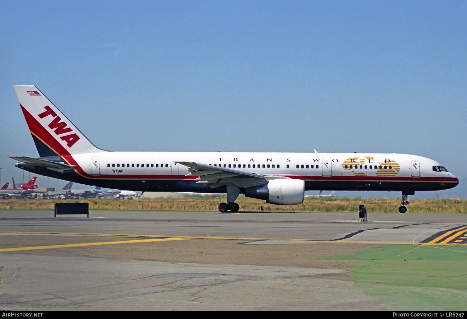 Aircraft Photo of N714P | Boeing 757-231 | Trans World Airlines - TWA | AirHistory.net #297878