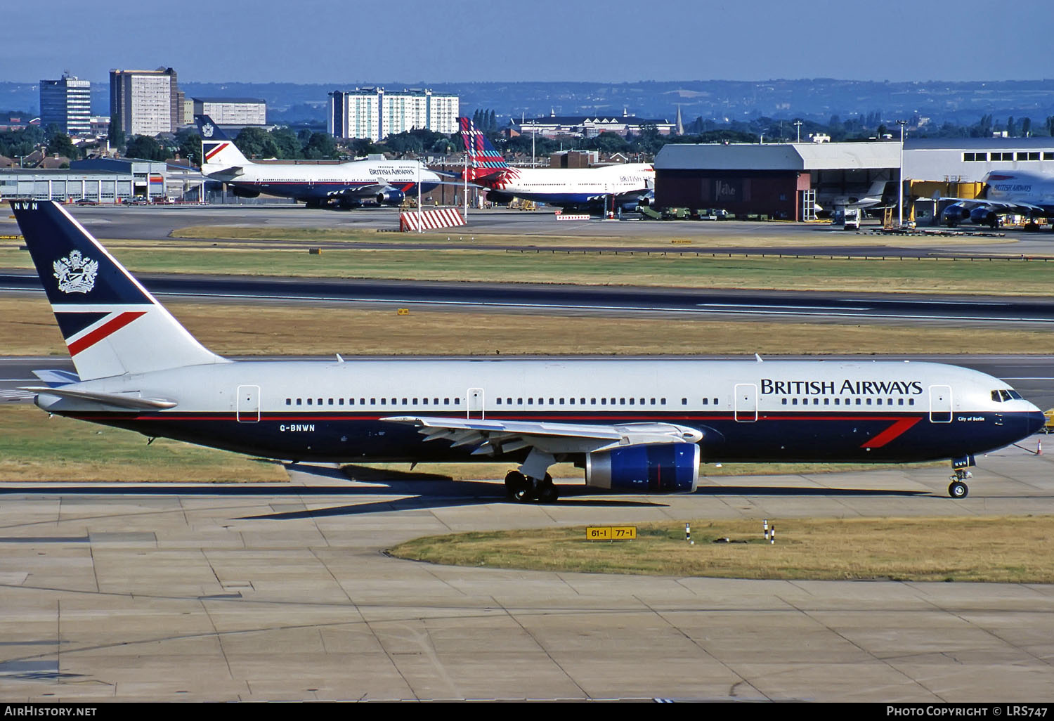 Aircraft Photo of G-BNWN | Boeing 767-336/ER | British Airways | AirHistory.net #297882