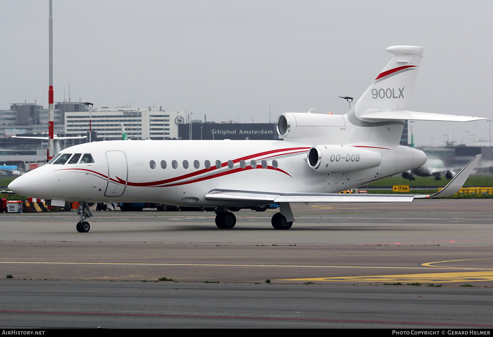 Aircraft Photo of OO-DOB | Dassault Falcon 900LX | AirHistory.net #297899