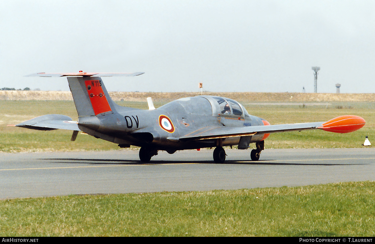 Aircraft Photo of 115 | Morane-Saulnier MS-760B Paris IIR | France - Air Force | AirHistory.net #297900