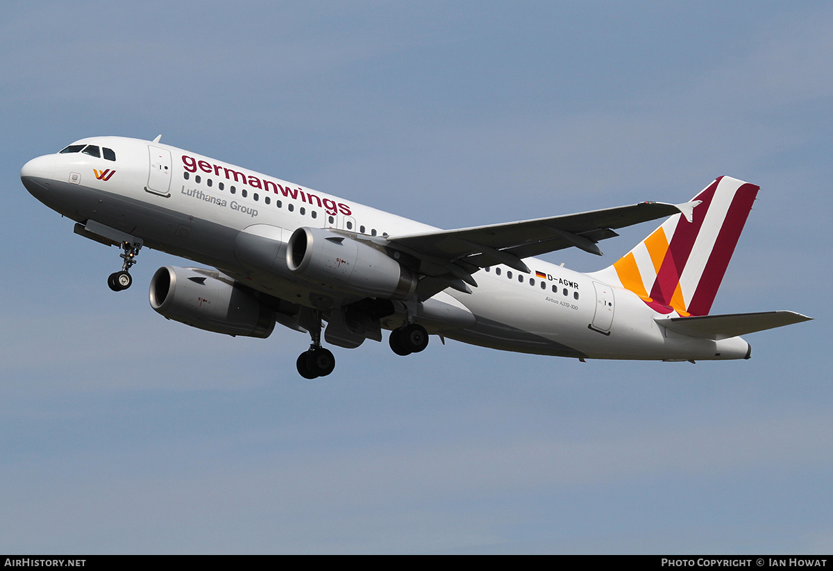 Aircraft Photo of D-AGWR | Airbus A319-132 | Germanwings | AirHistory.net #297910