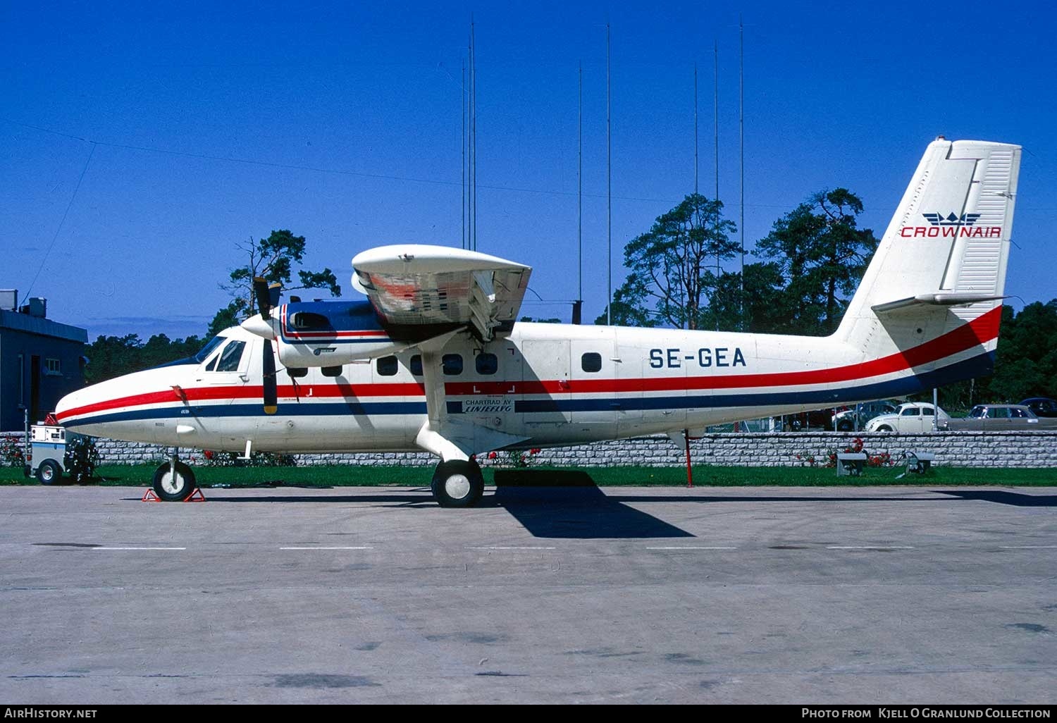 Aircraft Photo of SE-GEA | De Havilland Canada DHC-6-300 Twin Otter | CrownAir | AirHistory.net #297913