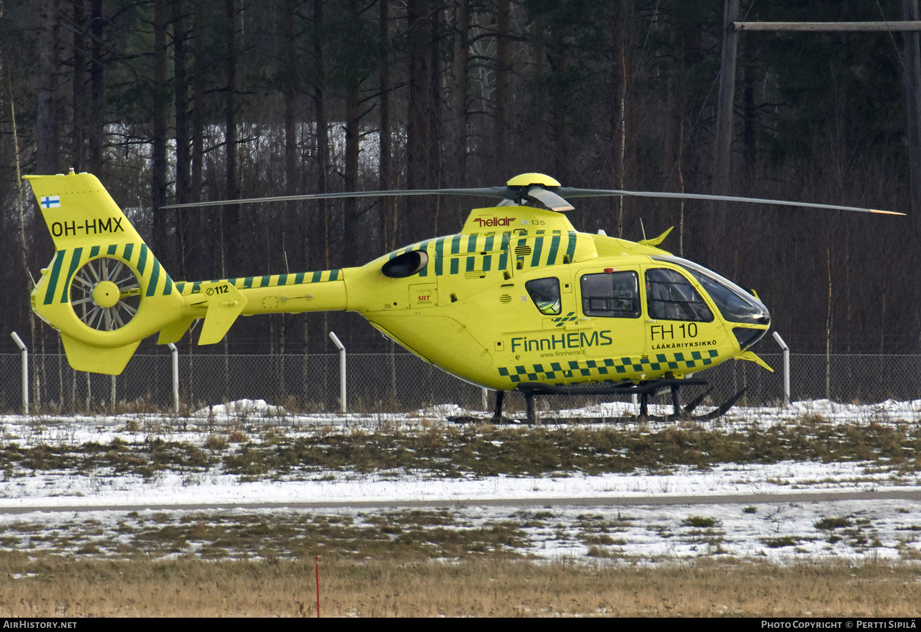 Aircraft Photo of OH-HMX | Eurocopter EC-135P-2+ | FinnHEMS | AirHistory.net #297922